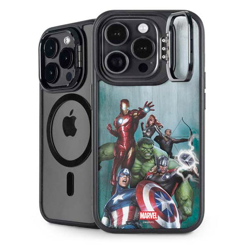Marvel Avengers Assemble iPhone 15 Pro Max Kickstand Case